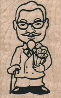 Chicken Man 1 1/2 X 2 1/4