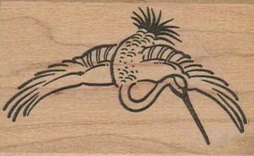 Crane Flying 1 3/4 X 2 1/2