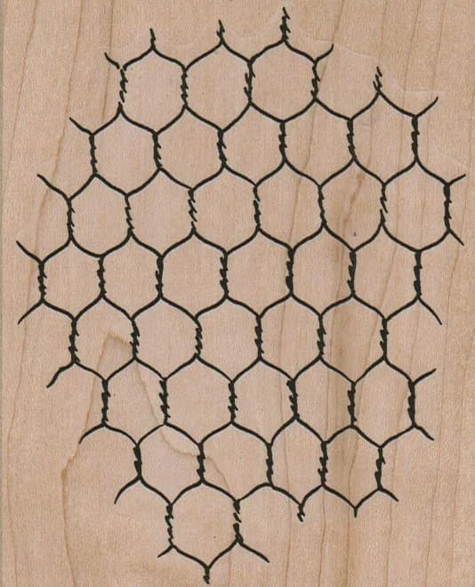 Chicken Wire 3 3/4 X 4 1/2