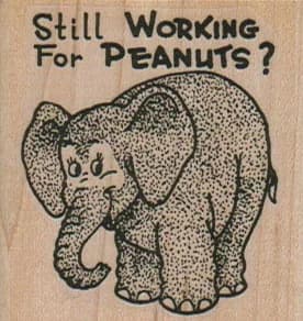 Elephant With Measles 2 X 2