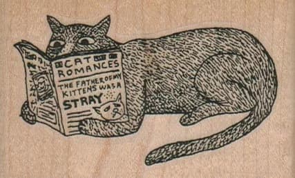 Cat Romances 3 X 1 3/4