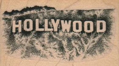 Hollywood Background 3 1/2 X 2