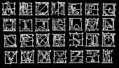 Steampunk Alphabet/unmounted