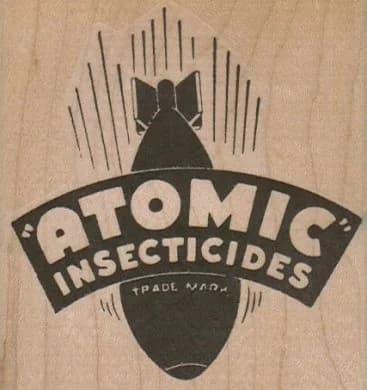 Atomic Insecticides 3 X 3 1/4