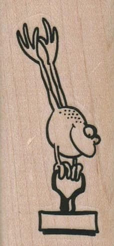 Frog Stamper 1 1/4 X 2 1/2