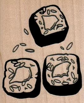 Sushi Trio 2 X 2 1/4