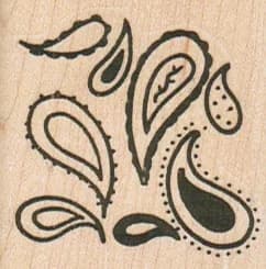 Paisley Bunch 1 3/4 X 1 3/4
