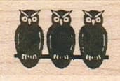 Owl Trio 1 X 1 1/4