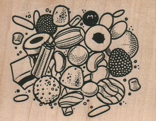 Licorice Candies 3 1/2 X 2 3/4