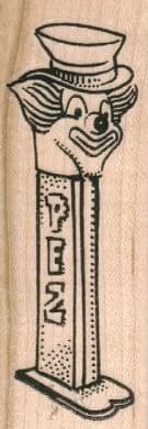 Clown Pez 1 1/4 X 3 1/4