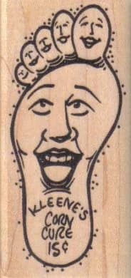 Kleene's Corn Cure 1 1/2 X 3