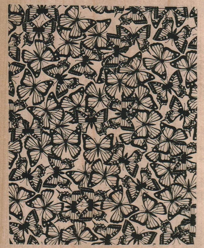 Butterfly Background 5 X 5 3/4