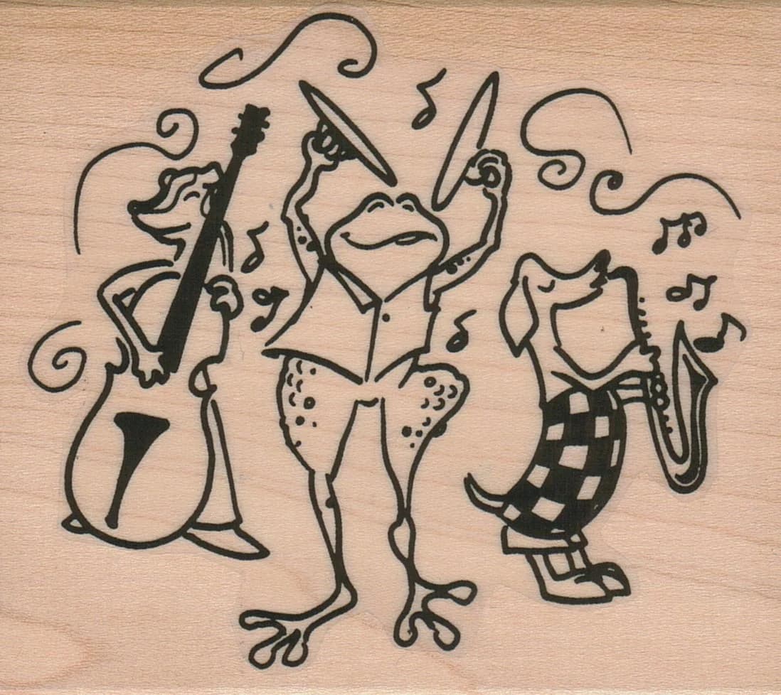 Frog Cymbals/band 3 1/4 X 3 3/4