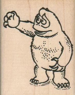 Sasquatch Or Bigfoot 2 X 2 1/2