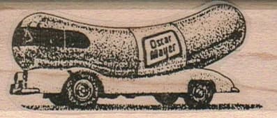 Wienermobile/small 1 1/4 X 2 3/4
