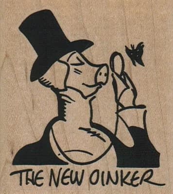 The New Oinker 2 1/2 X 2 3/4