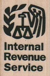 Internal Revenue Service 1 1/4 X 1 3/4