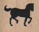 Small Horse Facing Right 1 X 3/4