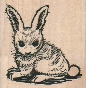 Sitting Bunny 2 X 2