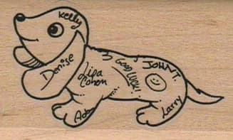 Autograph Hound 1 1/2 X 2 1/4