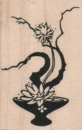 Asian Floral Arrangement 2 X 3