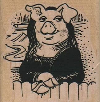 Mona Pig 2 1/4 X 2 1/4