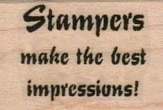 Stampers Make The Best 1 X 1 1/4