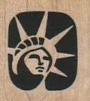 Small Statue Of Liberty Head 1 X 1