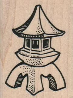 Pagoda 1 3/4 X 2 1/4