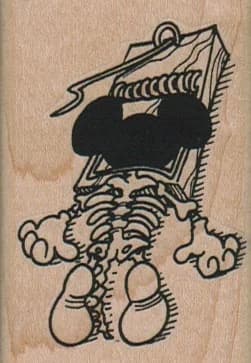 Mouse In Trap 1 3/4 X 2 1/2