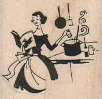 50's Housewife 1 1/2 X 1 1/2