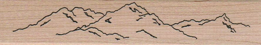 Mountain Range 1 X 5 1/2