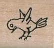 Bird Landing (small) 3/4 X 3/4