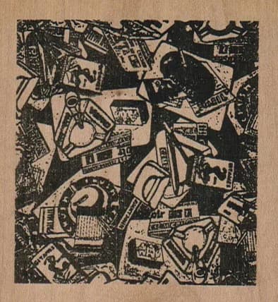 Hodgepodge Background 3 X 3