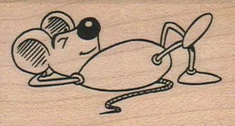 Mouse Relaxing 1 1/2 X 2 1/4