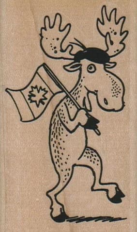 Canadian Moose 2 X 3 1/4