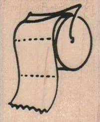 Toilet Paper Roll 1 1/2 X 1 3/4