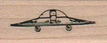 Spaceship 3/4 X 1 1/2