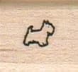 Teensy Dog 3/4 X 3/4