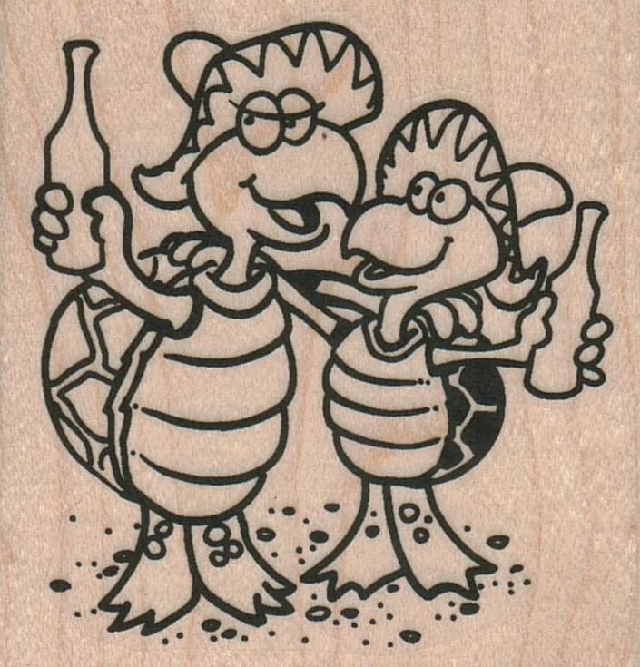 Celebrating Turtles 2 1/2 X 2 1/2