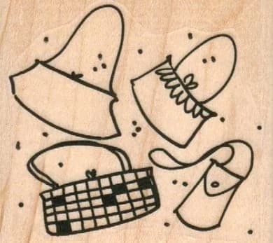 Purse Collage 2 1/4 X 2