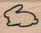 Bunny Outline 1 X 1