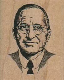 President Harry Truman 1 1/2 X 1 3/4