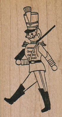 Toy Soldier Left 1 1/2 X 2 3/4