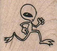 Running Alien 1 3/4 X 1 1/2