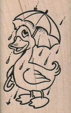 Umbrella Duck 1 3/4 X 2 3/4