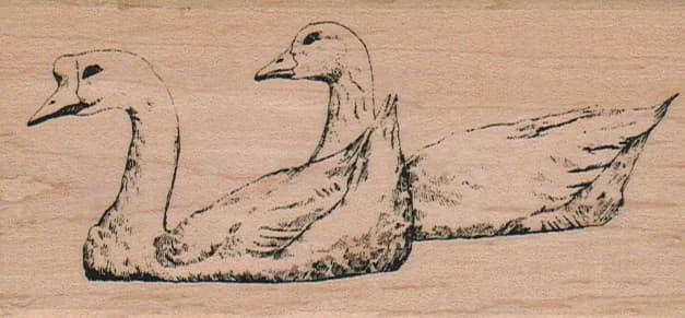 Geese 2 1/4 X 4 1/4