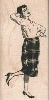 Lady Losing Weight 1 1/2 X 3