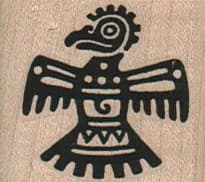 Incan Bird 1 1/2 X 1 1/4