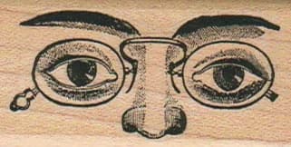 Heavy Eyebrows/glasses 1 1/4 X 2 1/4